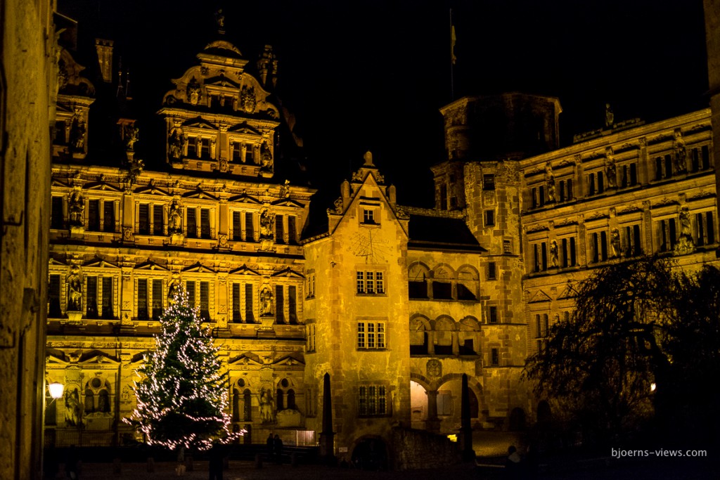 Innenhof des Heidelberger Schlosses