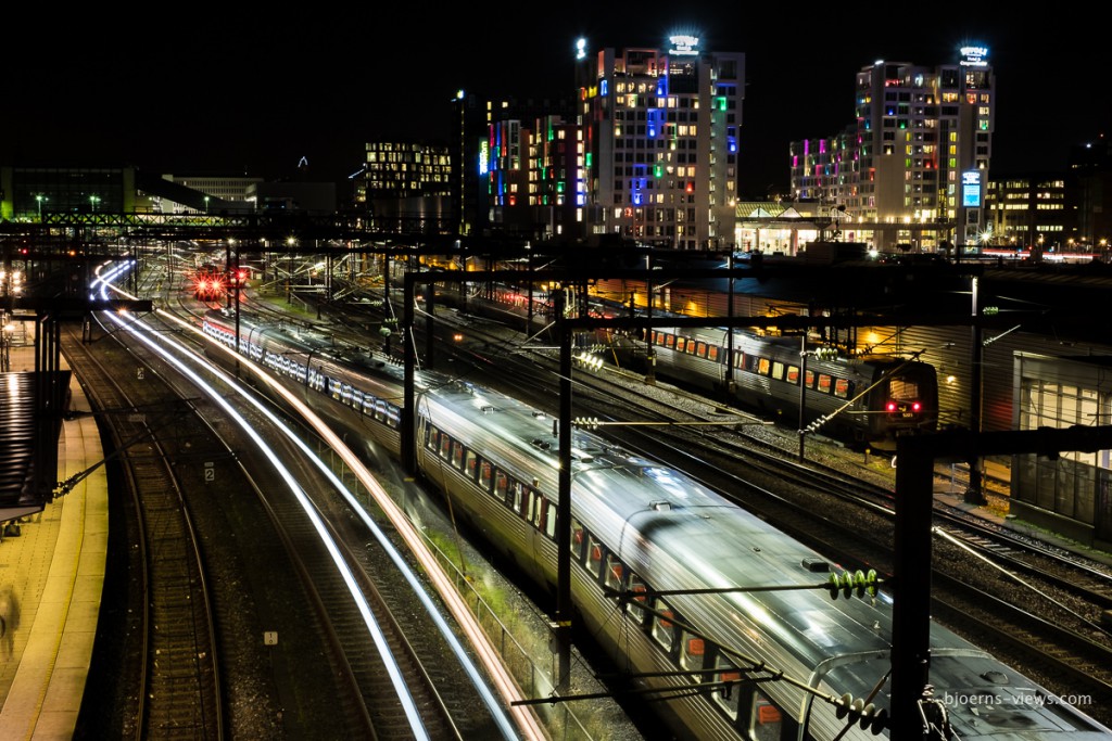 Bahnof Dybbelsbro: Lichtzieher Einzelaufnahme