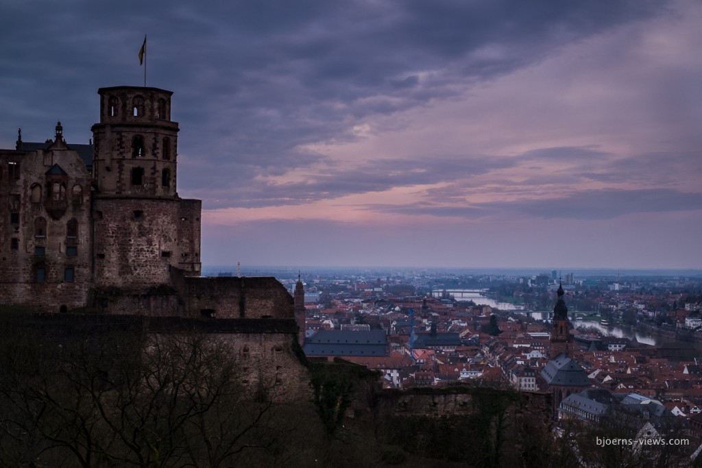 Heidelberger Schloss und Altstadt